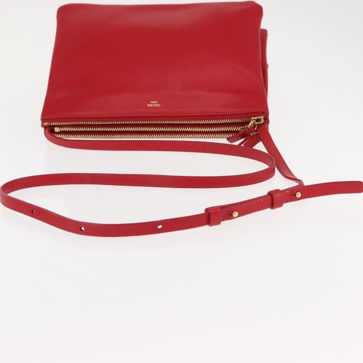 Celine Celine Trio Crossbody Bag Leather Size ONE SIZE - 8 Thumbnail