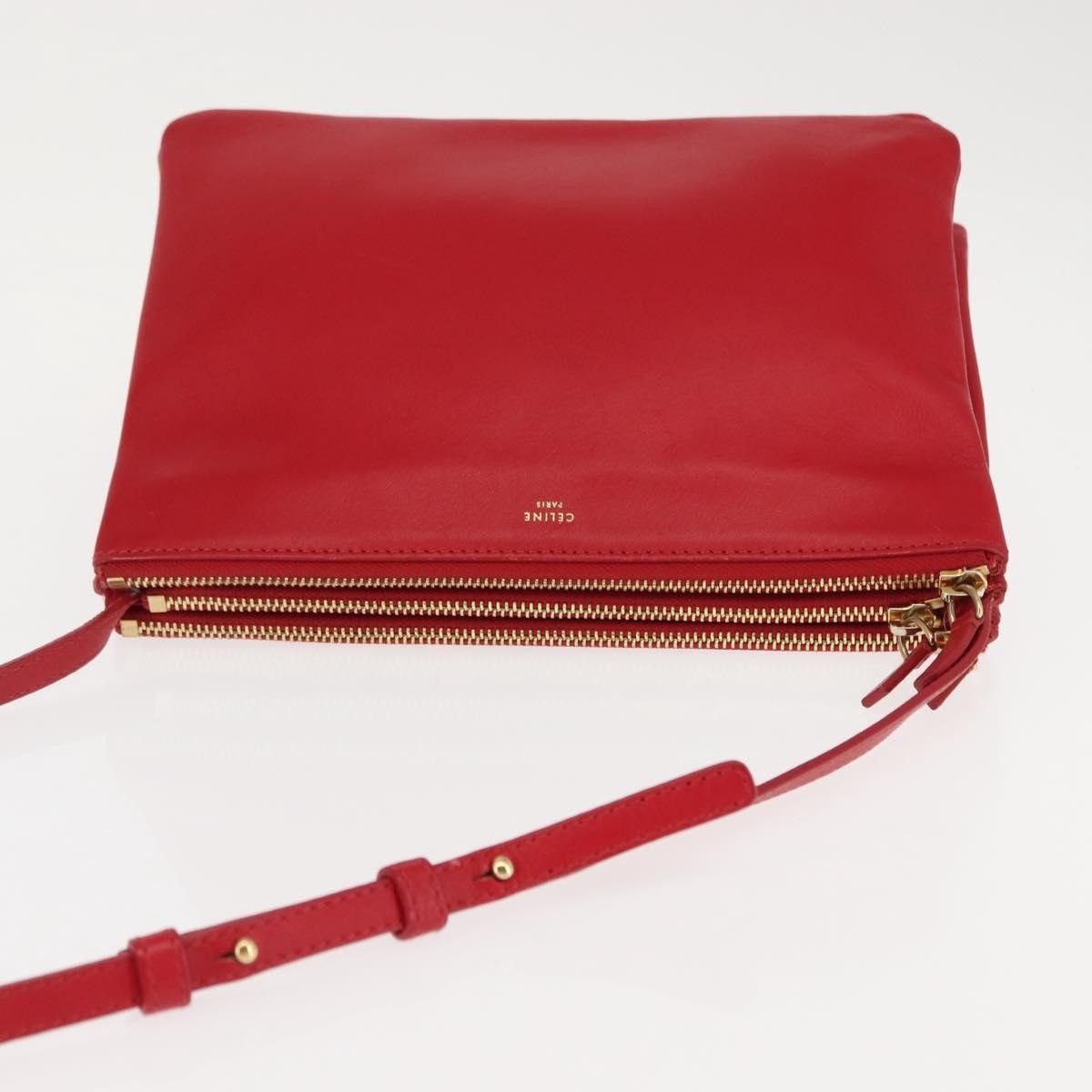 Celine Celine Trio Crossbody Bag Leather Size ONE SIZE - 15 Thumbnail