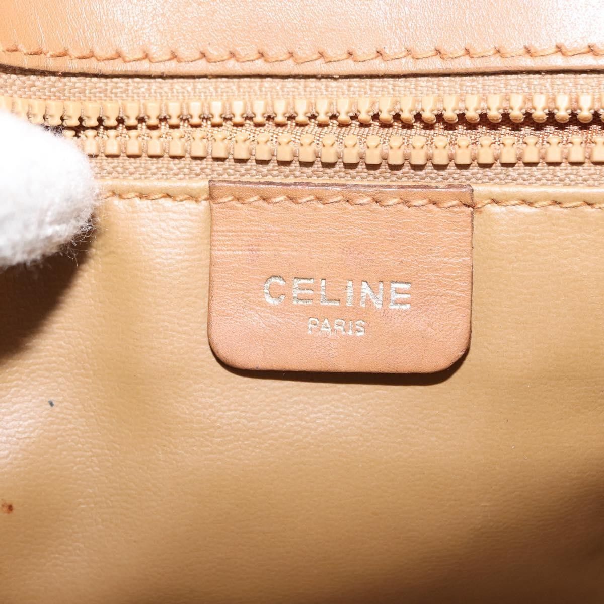 Celine Celine Vintage Macadam Shoulder Bag Canvas and Leather Size ONE SIZE - 6 Thumbnail