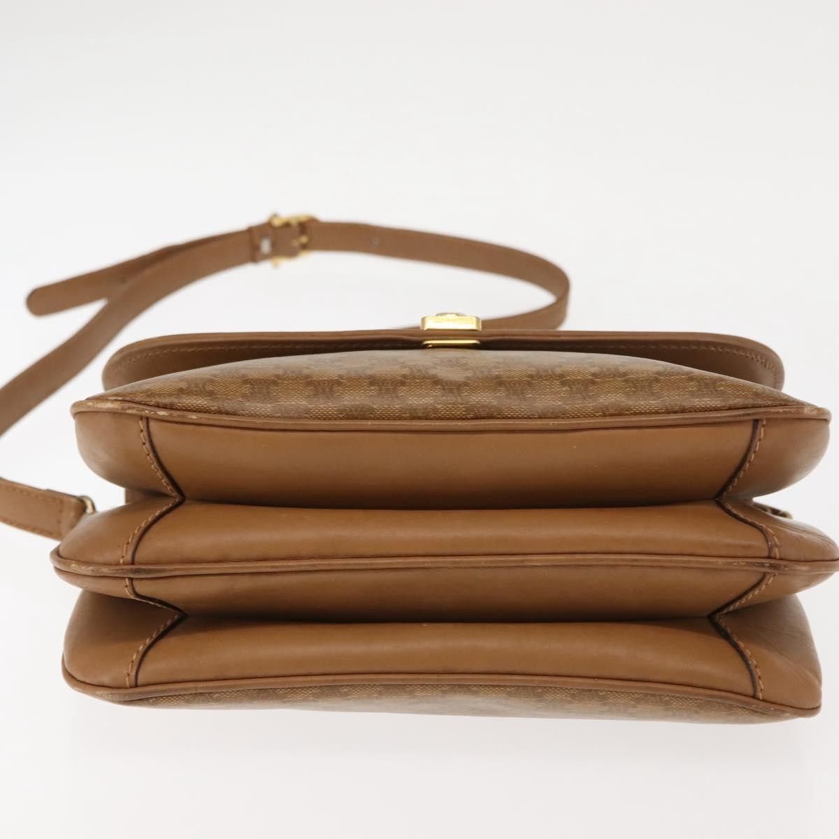 Celine Celine Vintage Macadam Shoulder Bag Canvas and Leather Size ONE SIZE - 14 Thumbnail