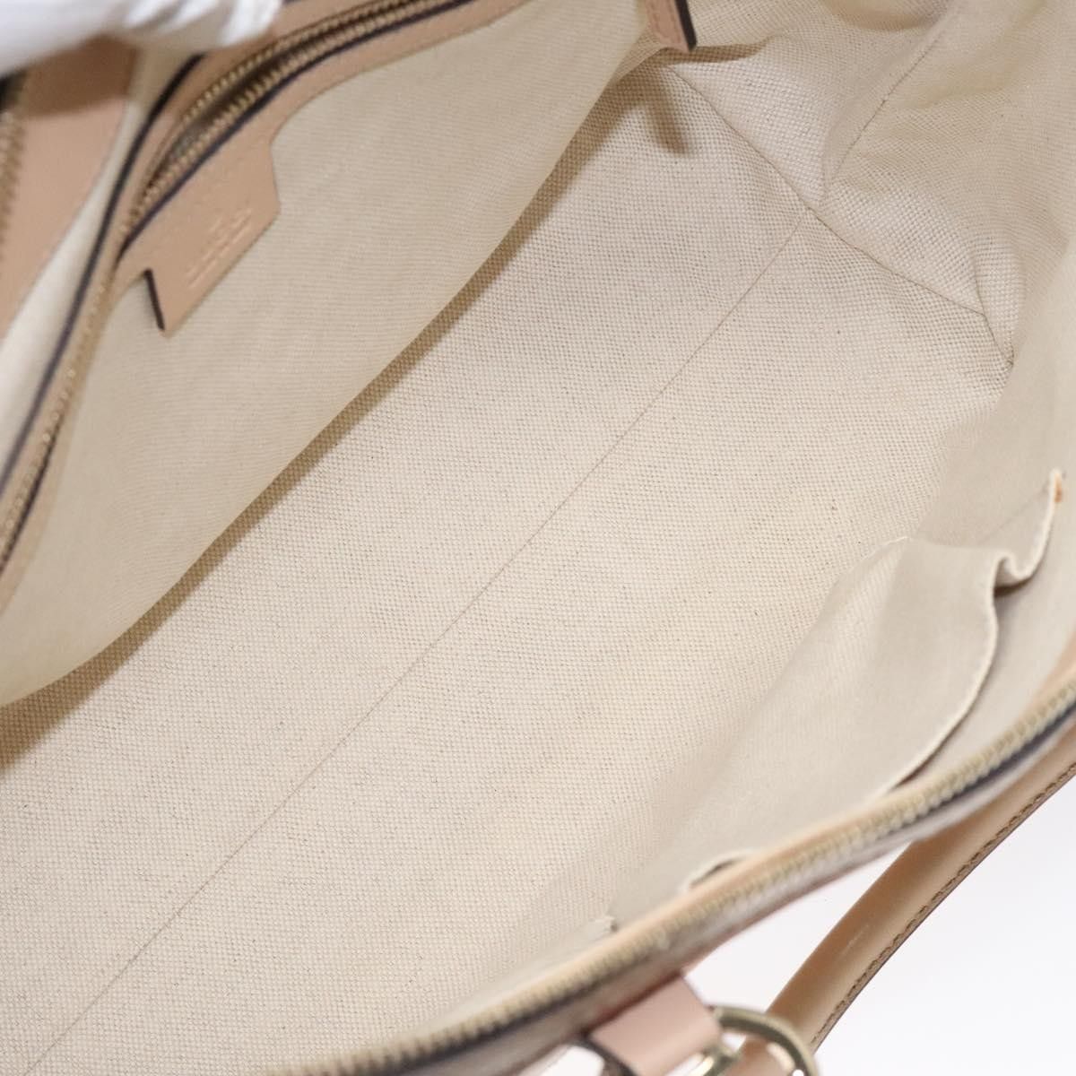 Gucci Gucci Lovely Heart Interlocking G Tote GG Canvas Size ONE SIZE - 5 Thumbnail