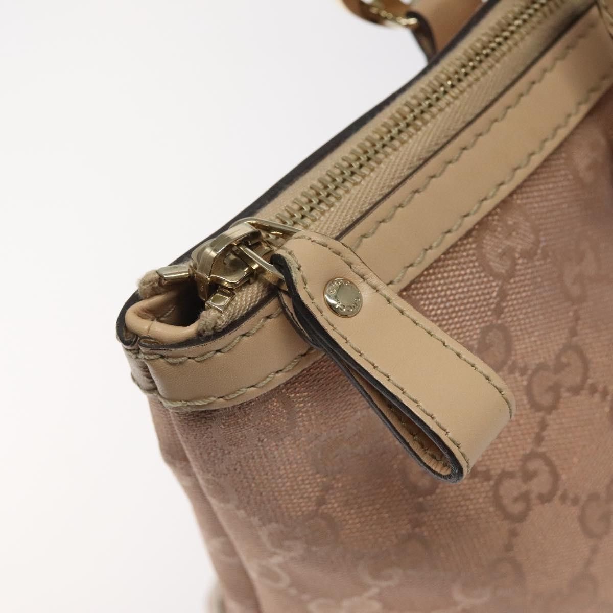 Gucci Gucci Lovely Heart Interlocking G Tote GG Canvas Size ONE SIZE - 14 Thumbnail