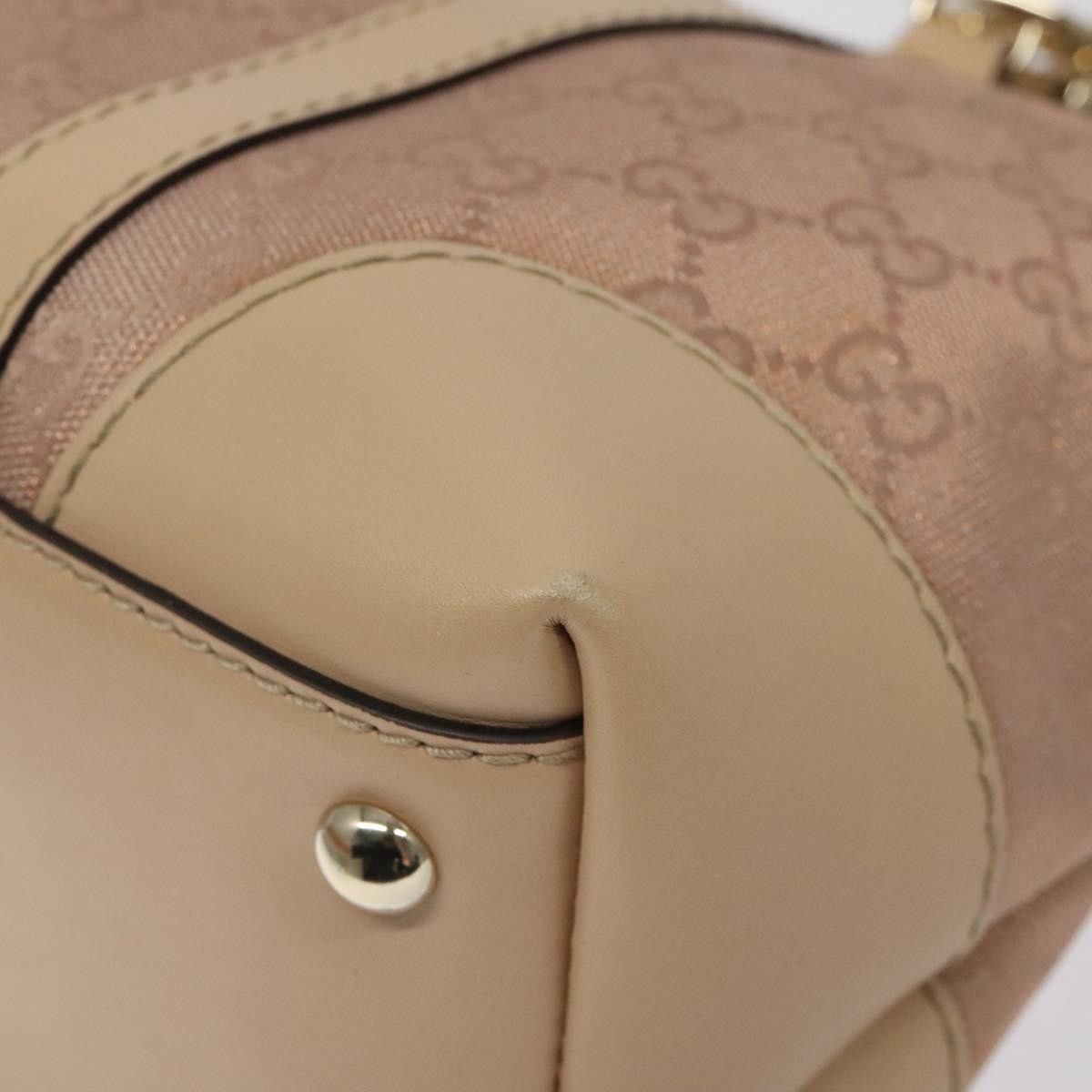 Gucci Gucci Lovely Heart Interlocking G Tote GG Canvas Size ONE SIZE - 11 Thumbnail