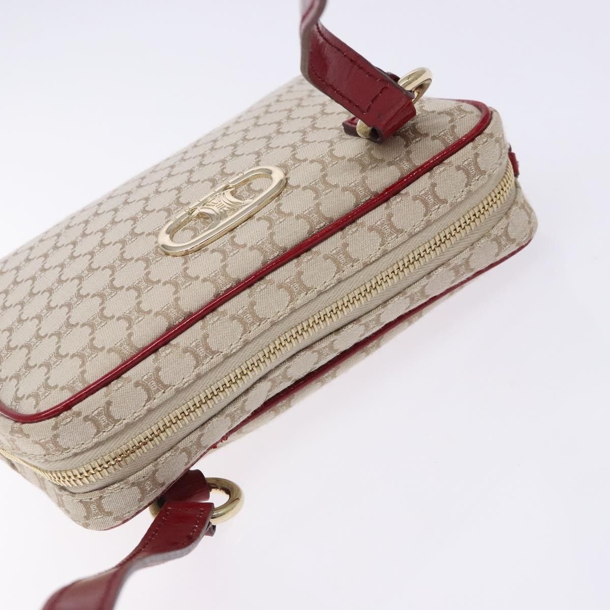 Celine Celine Vintage Macadam Shoulder Bag Canvas Size ONE SIZE - 16 Thumbnail