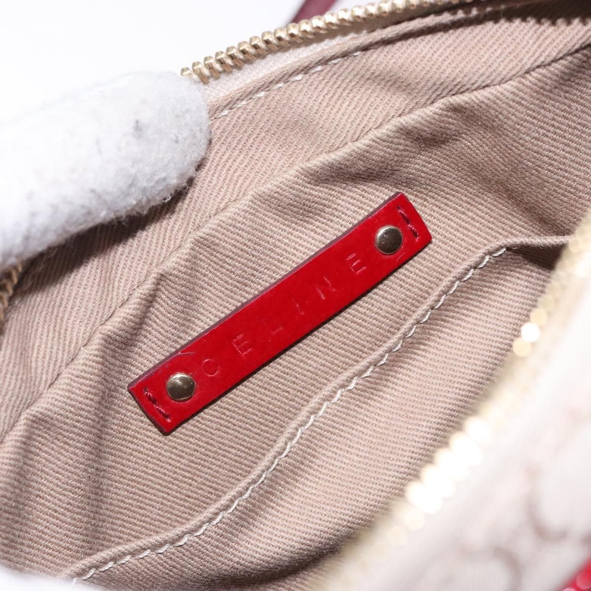 Celine Celine Vintage Macadam Shoulder Bag Canvas Size ONE SIZE - 6 Thumbnail