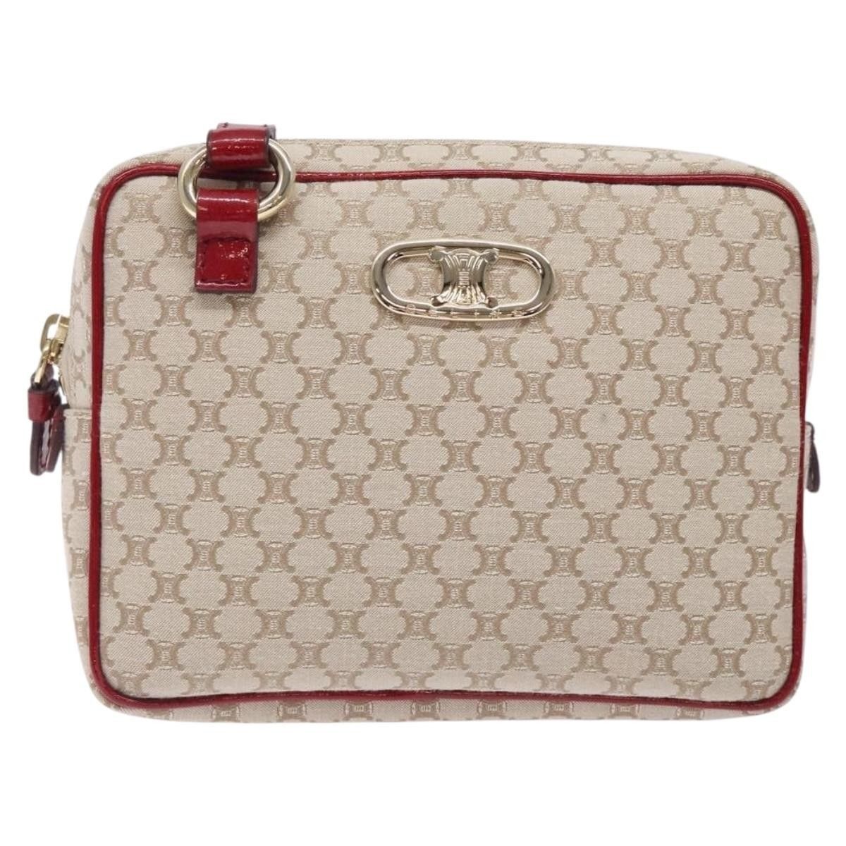 Celine Celine Vintage Macadam Shoulder Bag Canvas Size ONE SIZE - 19 Thumbnail