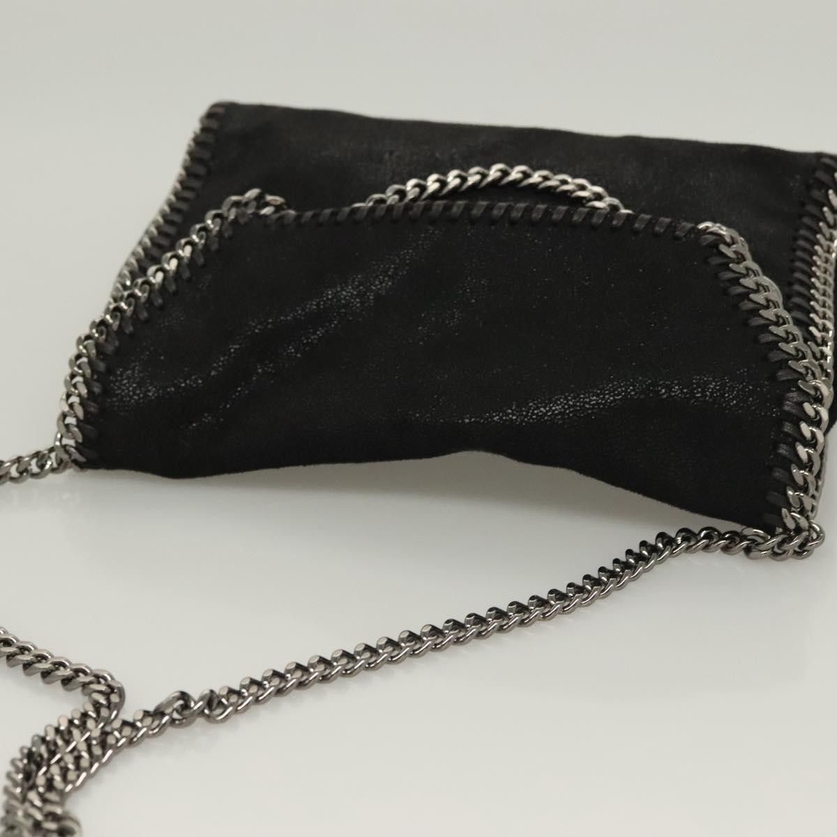 Stella McCartney Stella McCartney Falabella Fold Over Flap Crossbody Bag Suede Size ONE SIZE - 8 Thumbnail