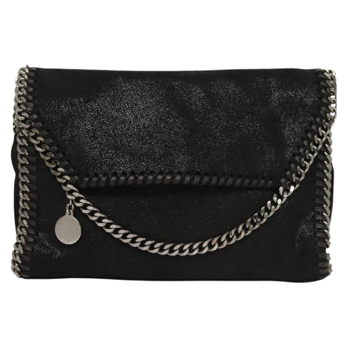 Stella McCartney Stella McCartney Falabella Fold Over Flap Crossbody Bag Suede Size ONE SIZE - 17 Thumbnail