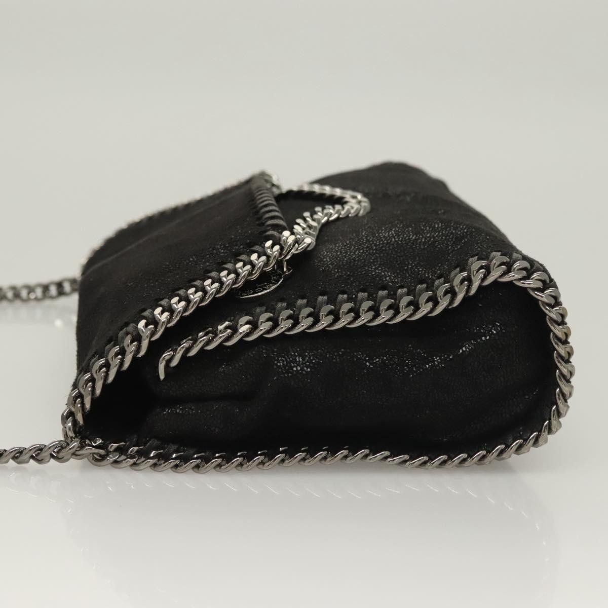 Stella McCartney Stella McCartney Falabella Fold Over Flap Crossbody Bag Suede Size ONE SIZE - 4 Thumbnail
