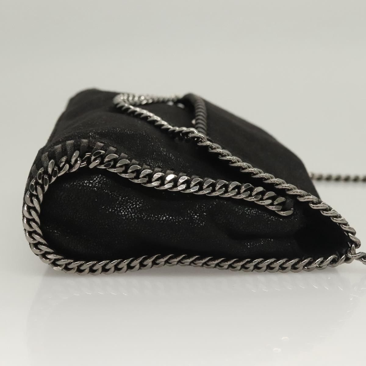Stella McCartney Stella McCartney Falabella Fold Over Flap Crossbody Bag Suede Size ONE SIZE - 3 Thumbnail