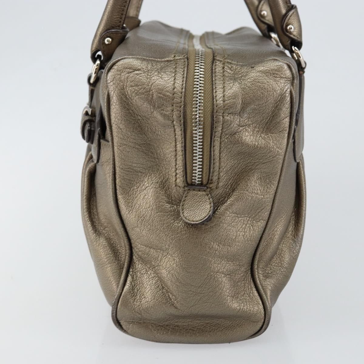 Salvatore Ferragamo Gancini Buckle Shoulder Bag Leather