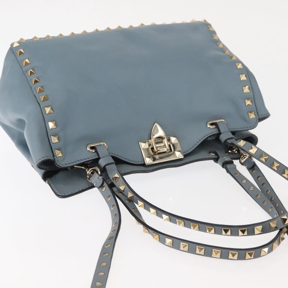 Valentino Valentino Garavani Rockstud Tote Soft Leather Size ONE SIZE - 17 Thumbnail