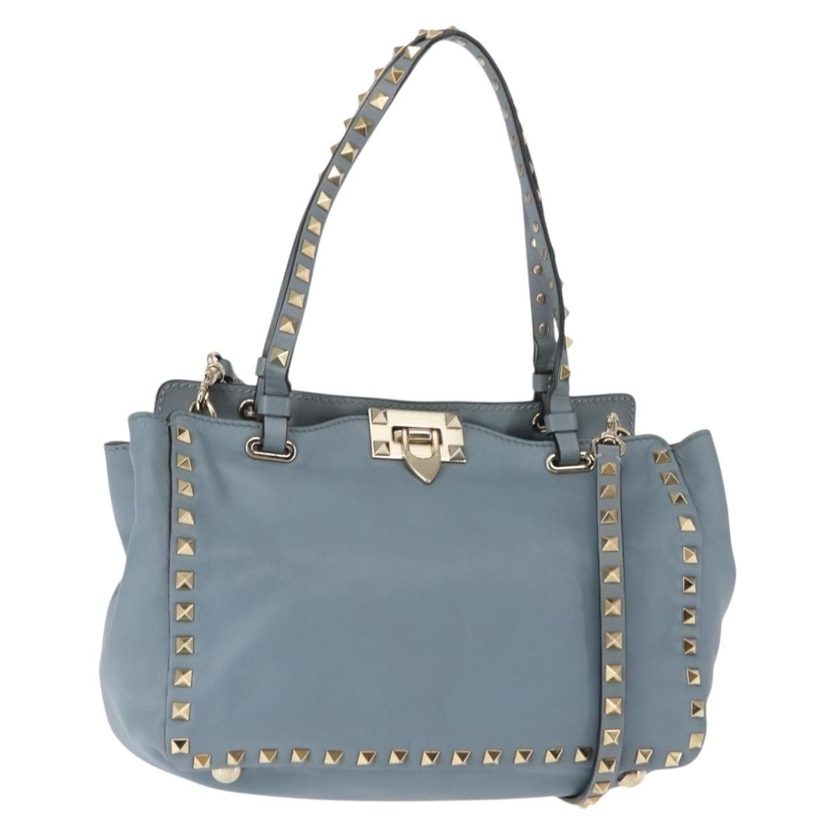 Valentino Valentino Garavani Rockstud Tote Soft Leather Size ONE SIZE - 13 Thumbnail
