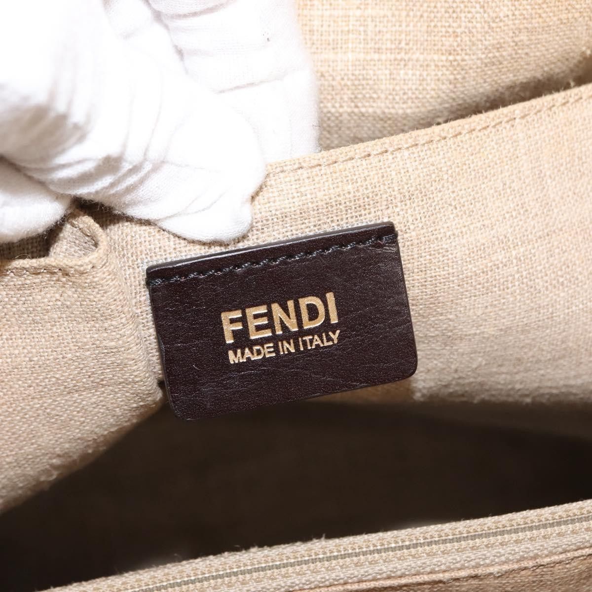 Fendi Fendi Pequin 2Bag Canvas and Leather Size ONE SIZE - 6 Thumbnail