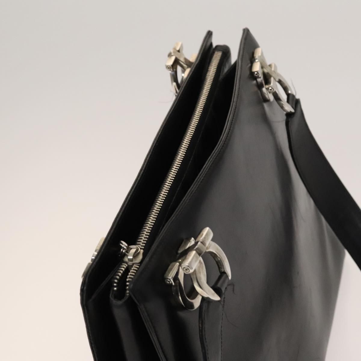 Salvatore Ferragamo Salvatore Ferragamo Gancini Shoulder Bag Leather Size ONE SIZE - 16 Thumbnail