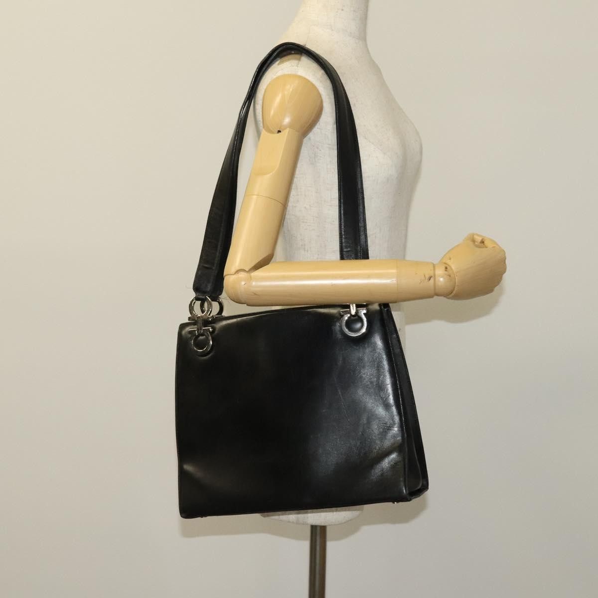 Salvatore Ferragamo Salvatore Ferragamo Gancini Shoulder Bag Leather Size ONE SIZE - 13 Thumbnail