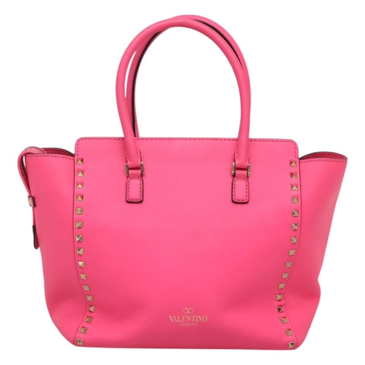 Valentino Valentino Garavani Rockstud Tote Rigid Leather Size ONE SIZE - 2 Thumbnail