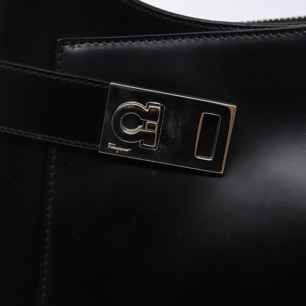 Salvatore Ferragamo Salvatore Ferragamo Gancini Shoulder Bag Leather Size ONE SIZE - 12 Thumbnail