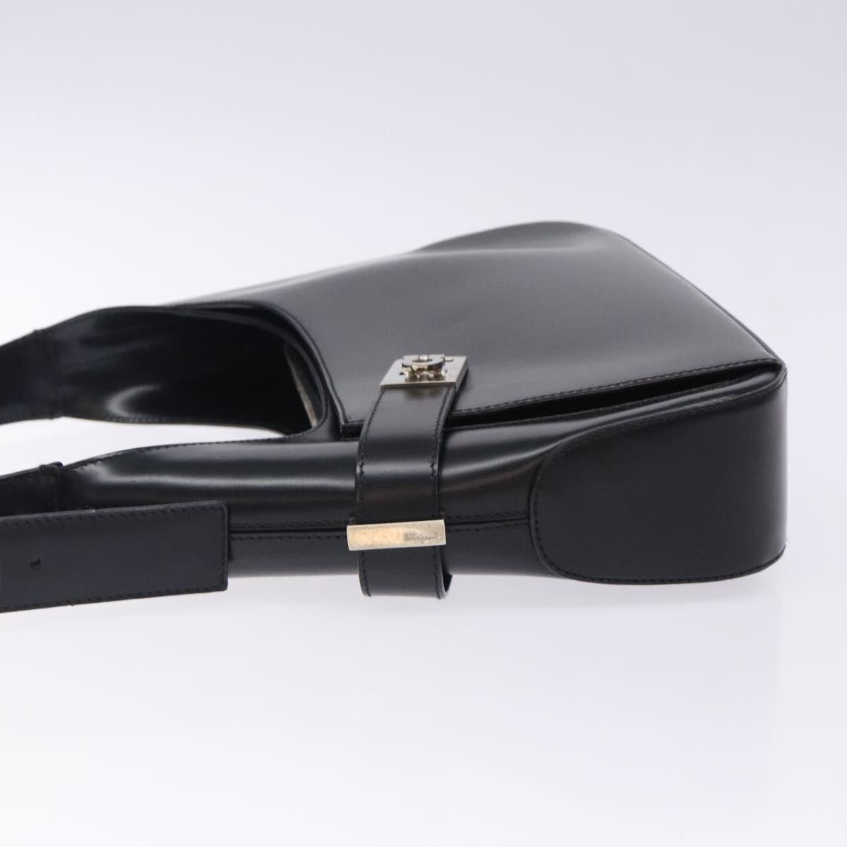 Salvatore Ferragamo Salvatore Ferragamo Gancini Shoulder Bag Leather Size ONE SIZE - 4 Thumbnail