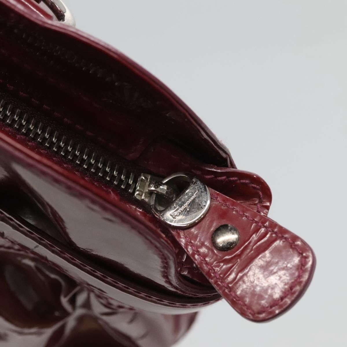 Salvatore Ferragamo Salvatore Ferragamo Marisa Satchel Patent leather Size ONE SIZE - 13 Thumbnail