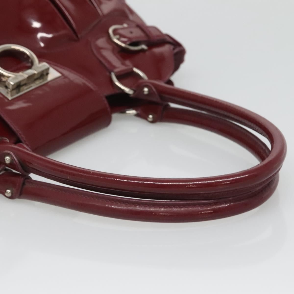 Salvatore Ferragamo Salvatore Ferragamo Marisa Satchel Patent leather Size ONE SIZE - 8 Thumbnail