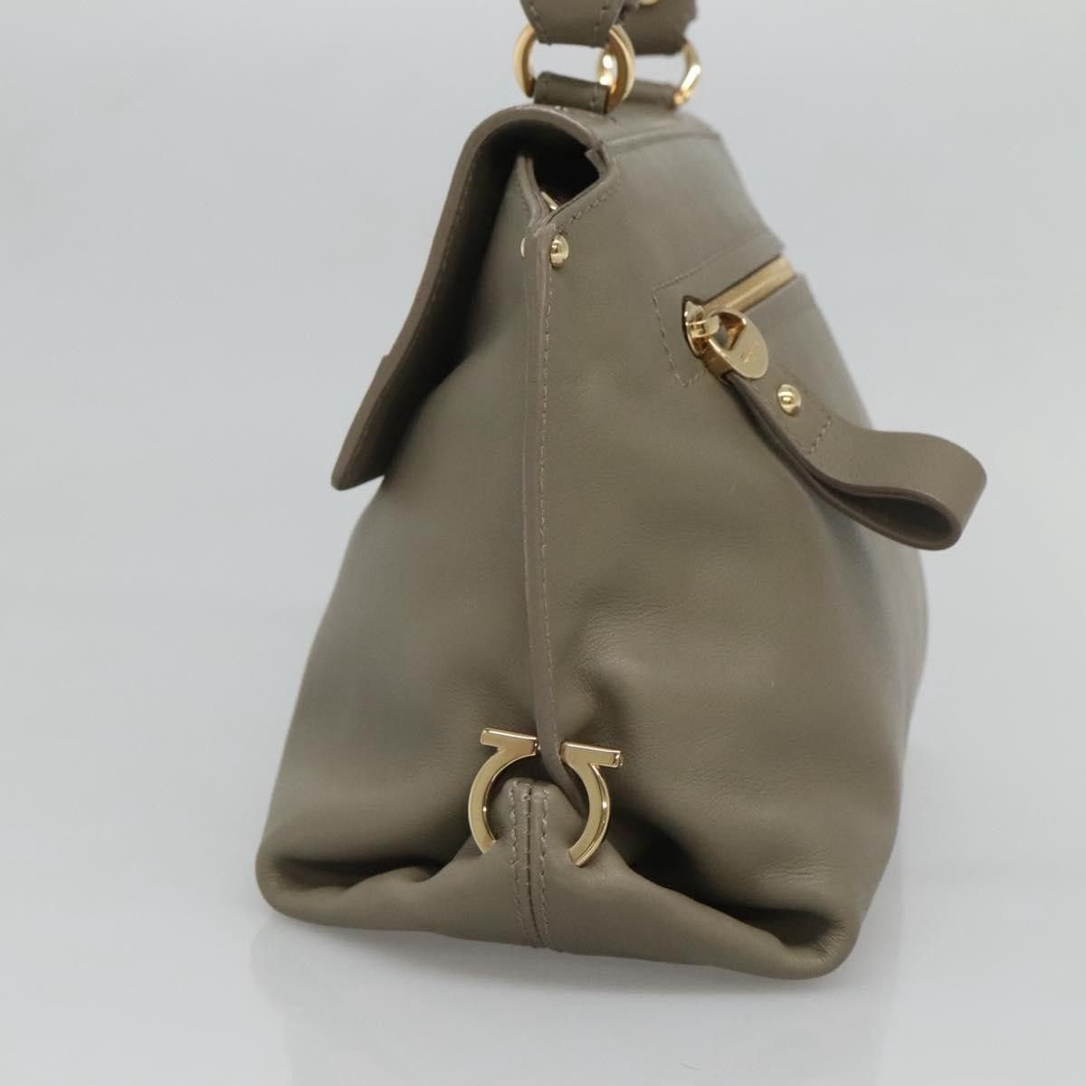 Salvatore Ferragamo Salvatore Ferragamo Sofia Satchel Smooth Leather Size ONE SIZE - 4 Thumbnail