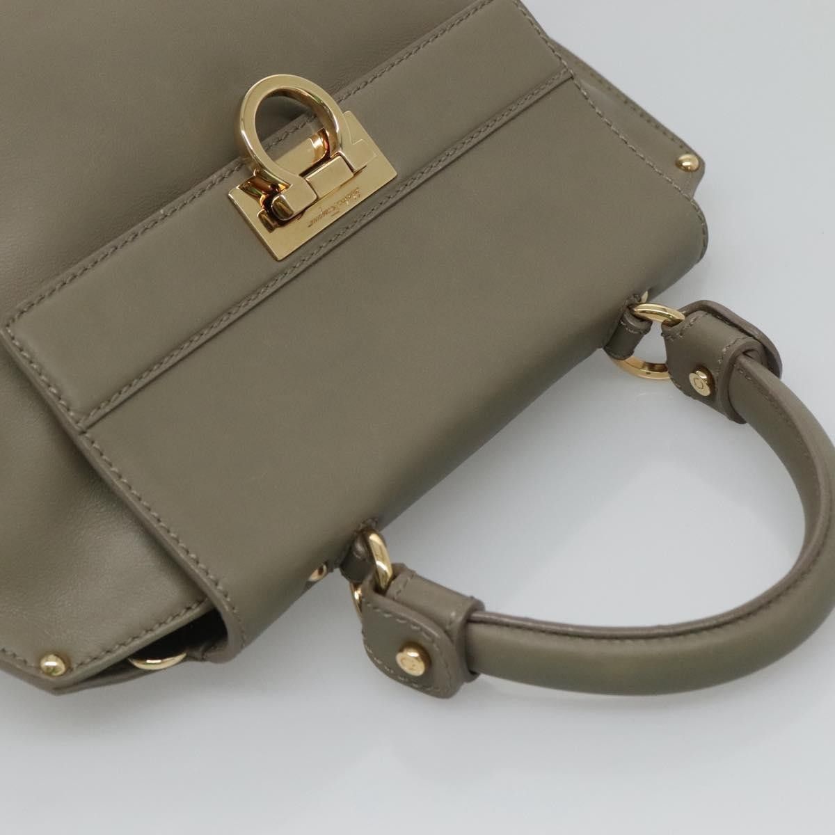Salvatore Ferragamo Salvatore Ferragamo Sofia Satchel Smooth Leather Size ONE SIZE - 16 Thumbnail