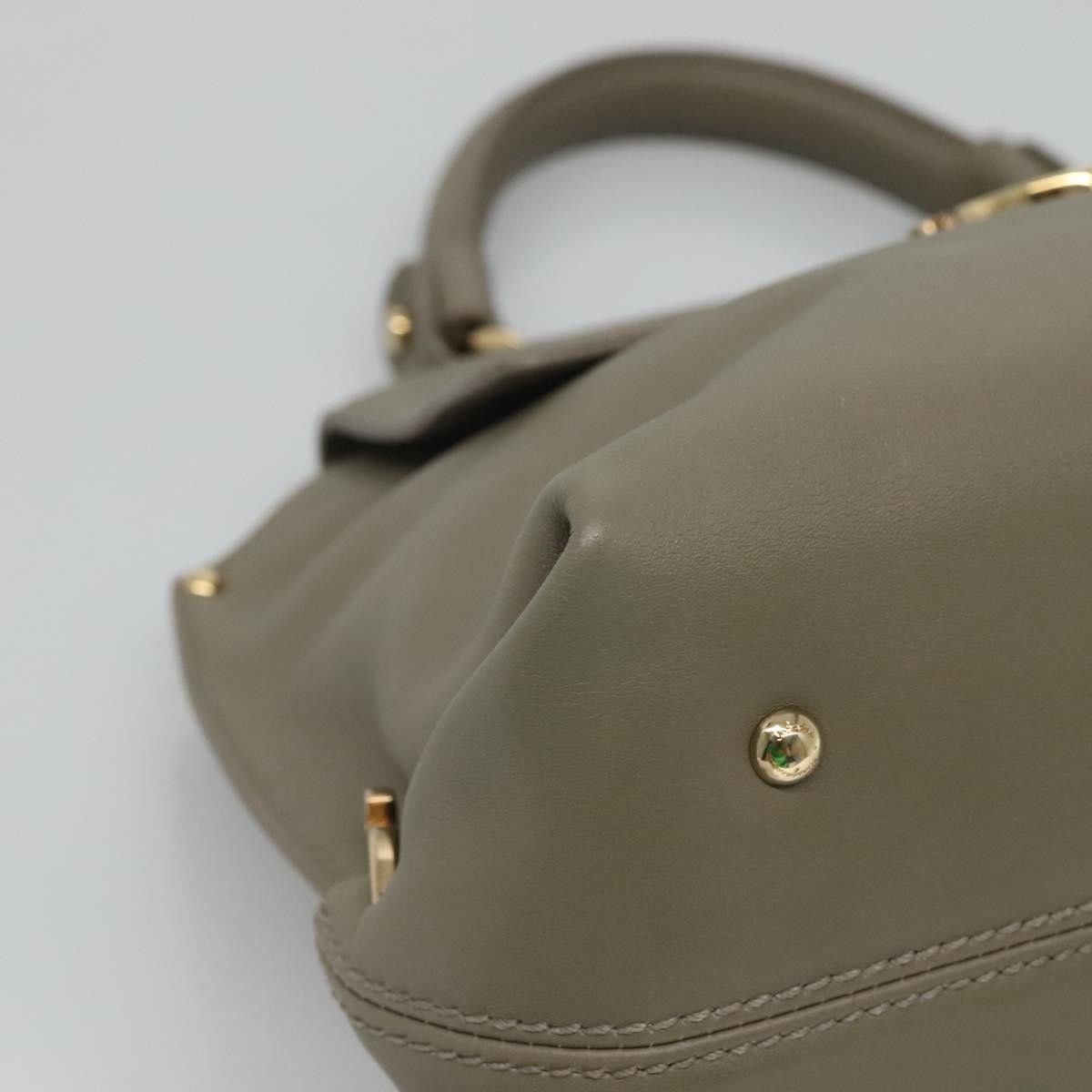 Salvatore Ferragamo Salvatore Ferragamo Sofia Satchel Smooth Leather Size ONE SIZE - 9 Thumbnail