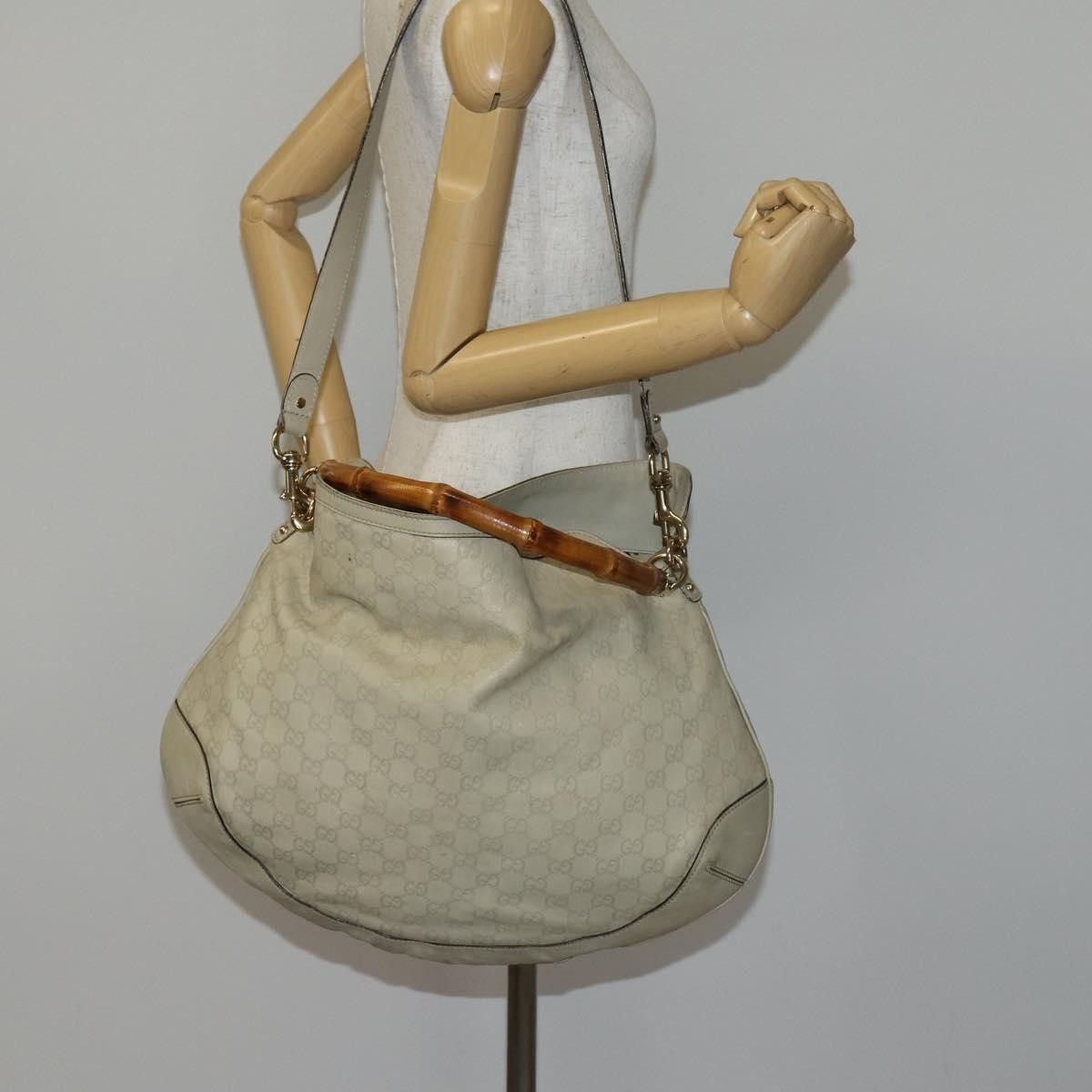 Gucci Gucci Vintage Diana Bamboo Shoulder Bag Leather Size ONE SIZE - 15 Thumbnail