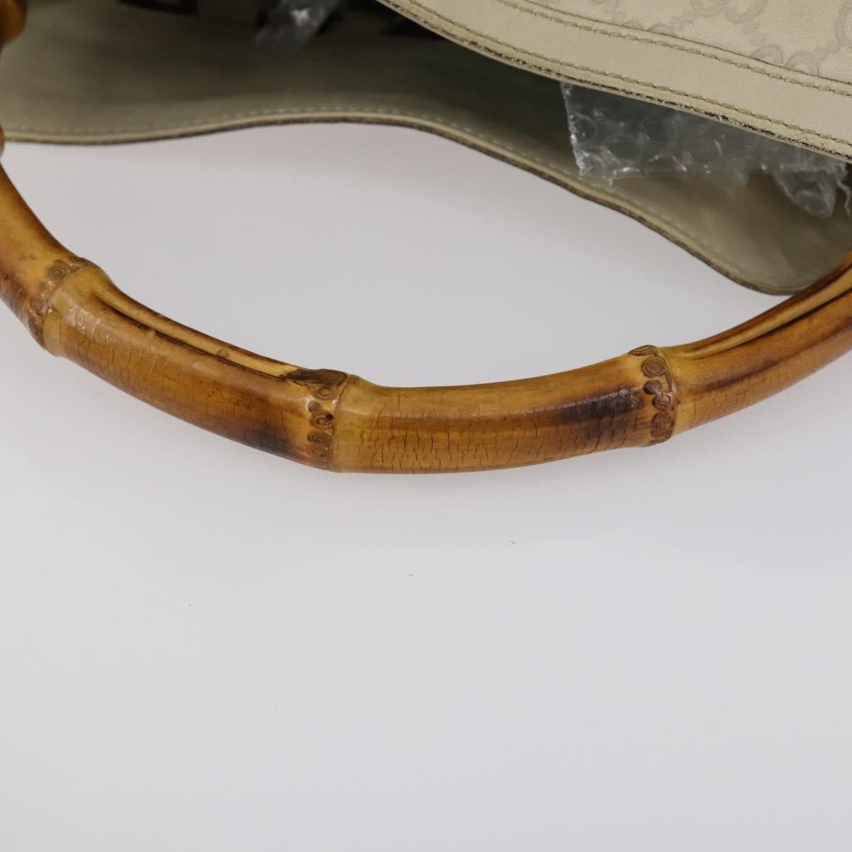 Gucci Gucci Vintage Diana Bamboo Shoulder Bag Leather Size ONE SIZE - 19 Thumbnail