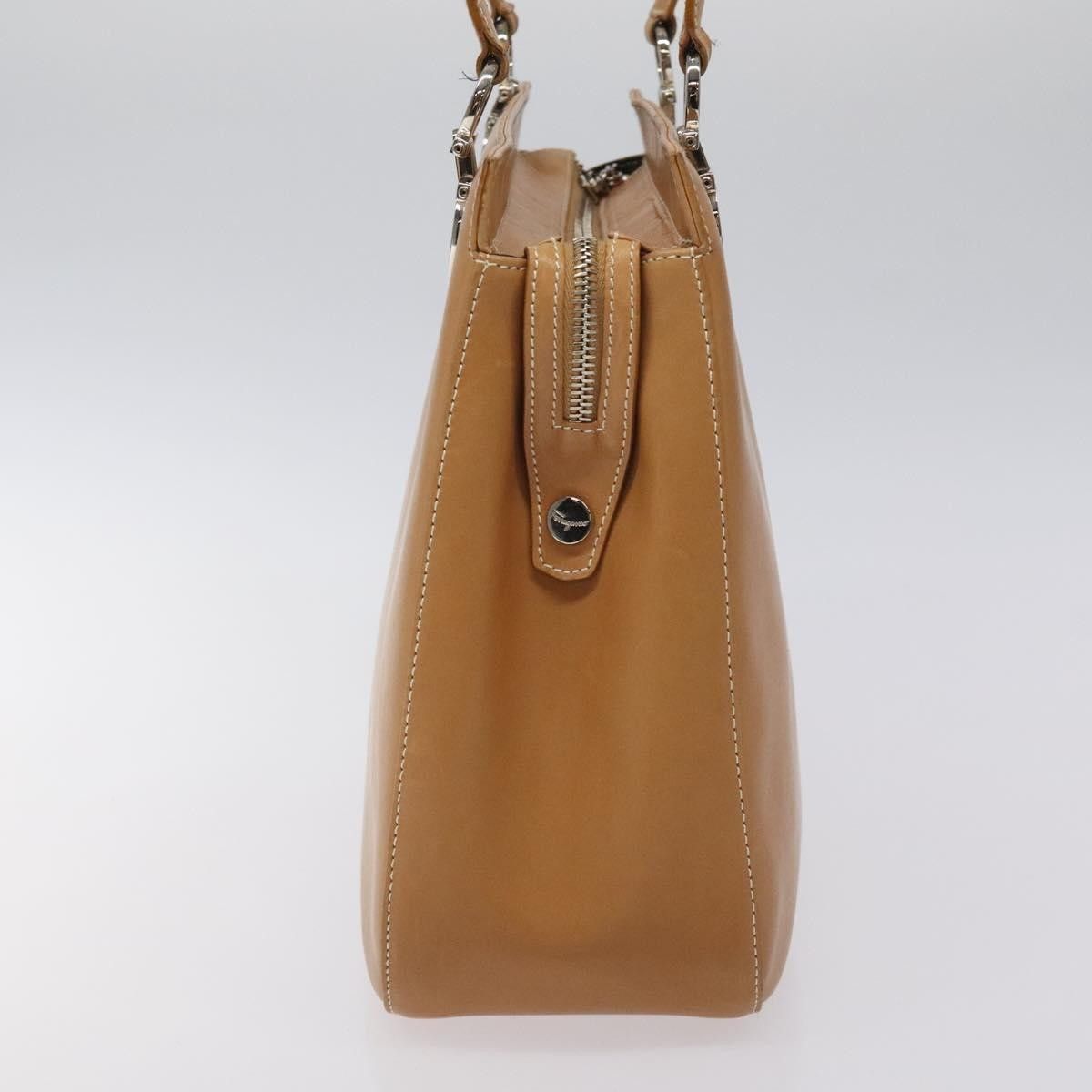 Salvatore Ferragamo Salvatore Ferragamo Gancini Shoulder Bag Leather Size ONE SIZE - 4 Thumbnail