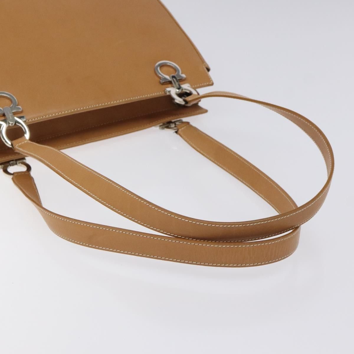Salvatore Ferragamo Salvatore Ferragamo Gancini Shoulder Bag Leather Size ONE SIZE - 7 Thumbnail