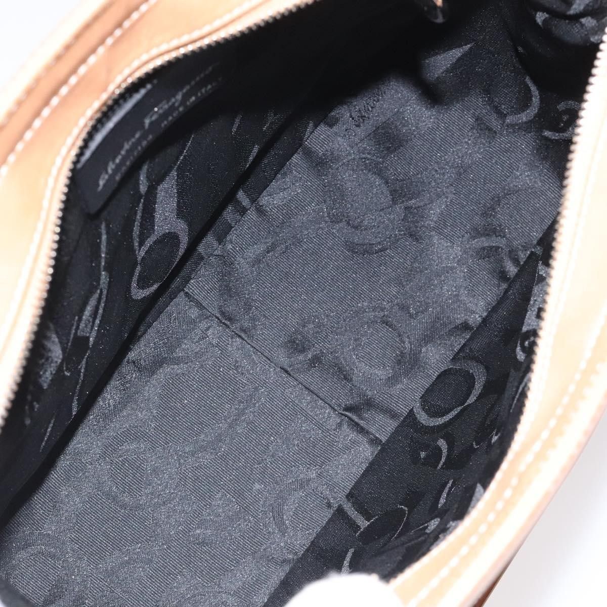 Salvatore Ferragamo Salvatore Ferragamo Gancini Shoulder Bag Leather Size ONE SIZE - 5 Thumbnail