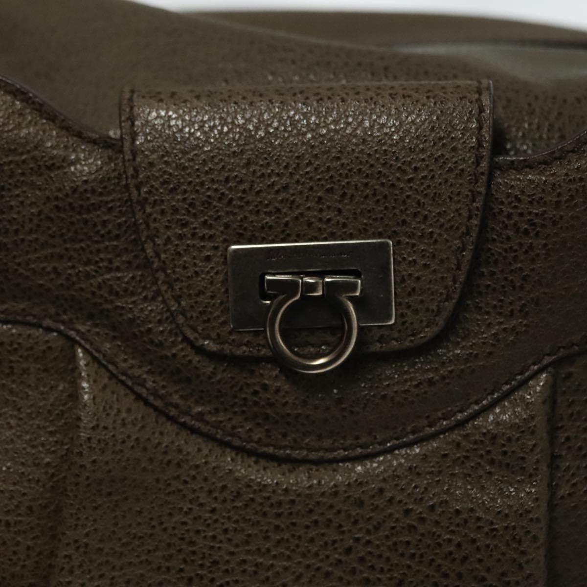 Salvatore Ferragamo Salvatore Ferragamo Gancini Buckle Leather Size ONE SIZE - 19 Thumbnail
