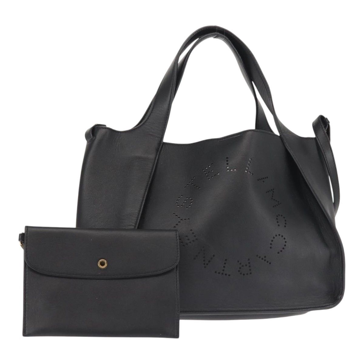 Stella McCartney Stella McCartney Alter Tote Perforated Faux Leather Size ONE SIZE - 15 Thumbnail