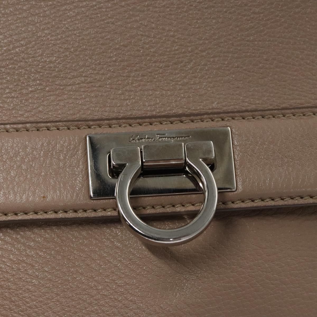Salvatore Ferragamo Salvatore Ferragamo Sofia Satchel Leather Size ONE SIZE - 14 Thumbnail
