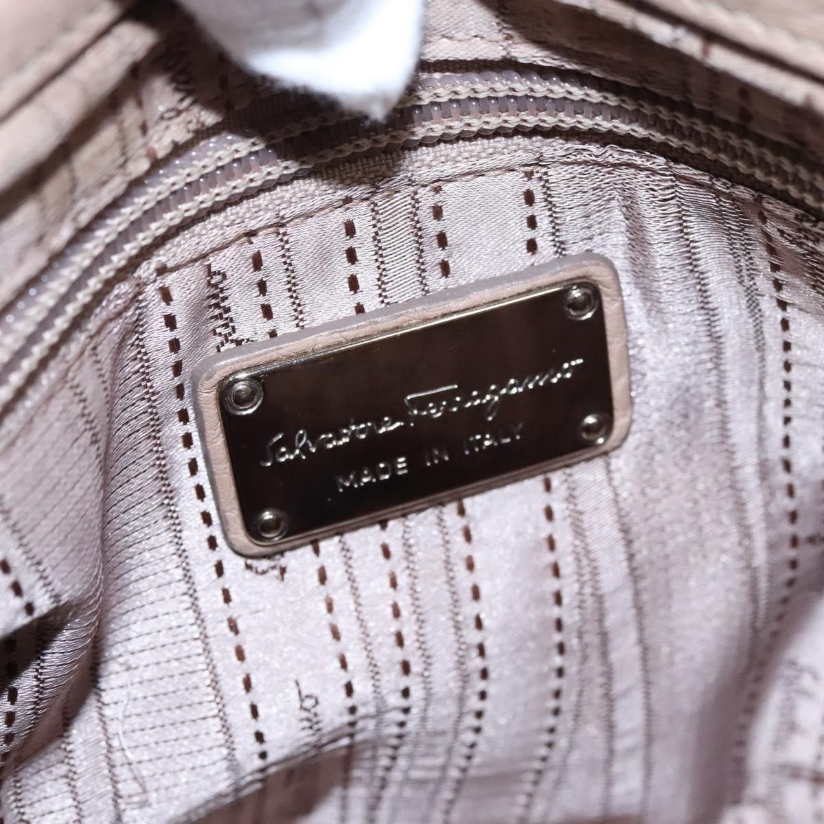Salvatore Ferragamo Salvatore Ferragamo Sofia Satchel Leather Size ONE SIZE - 6 Thumbnail