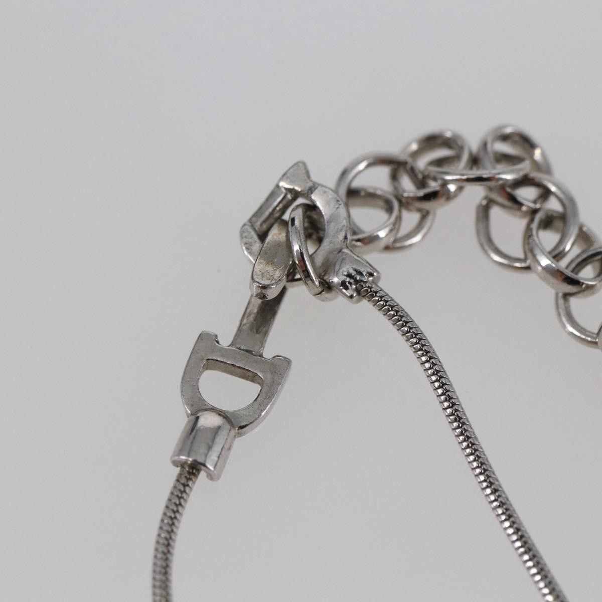 Dior Christian Dior Bow CD Pendant Necklace Metal with Crystal Size ONE SIZE - 8 Thumbnail
