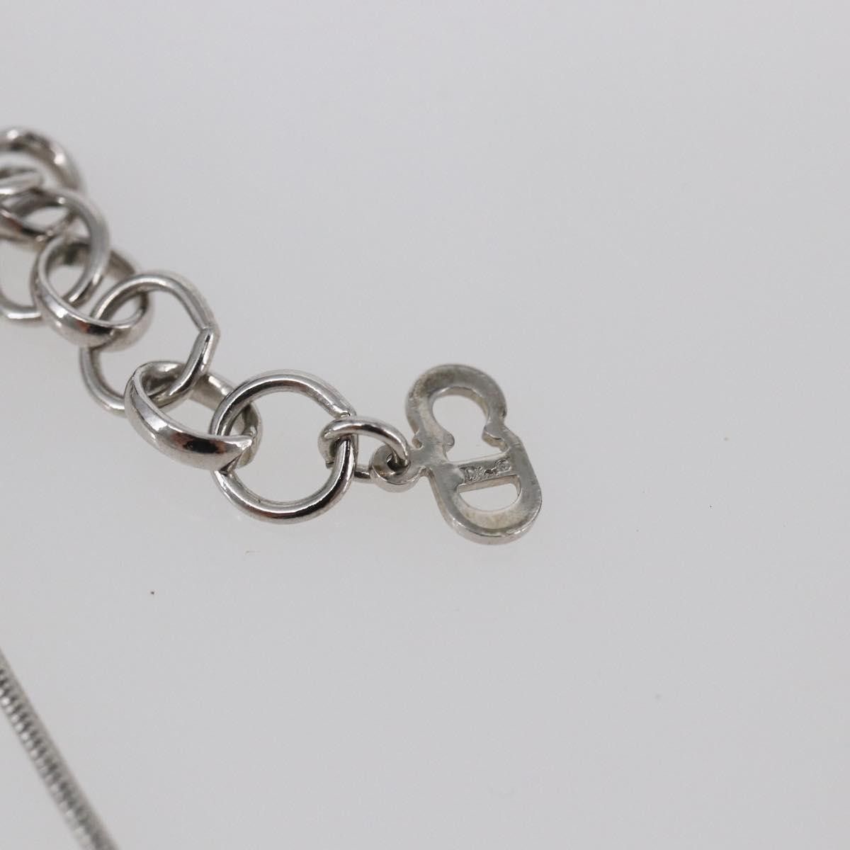 Dior Christian Dior Bow CD Pendant Necklace Metal with Crystal Size ONE SIZE - 9 Thumbnail