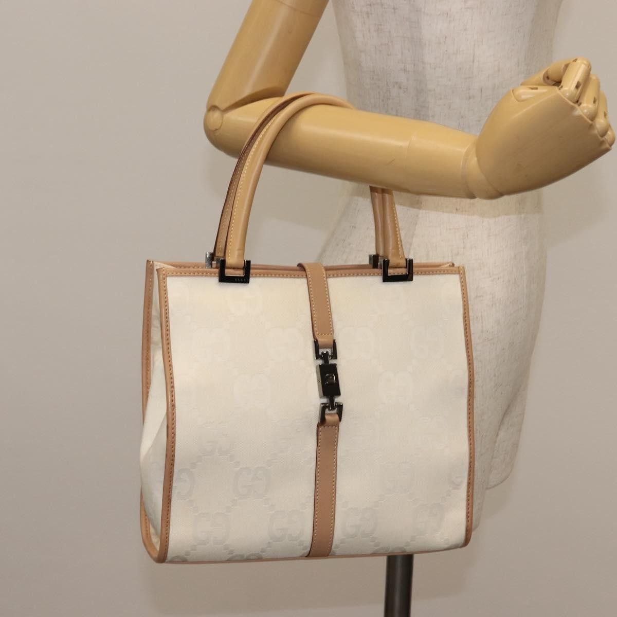 Gucci Gucci Vintage Jackie Handbag Canvas Size ONE SIZE - 14 Thumbnail