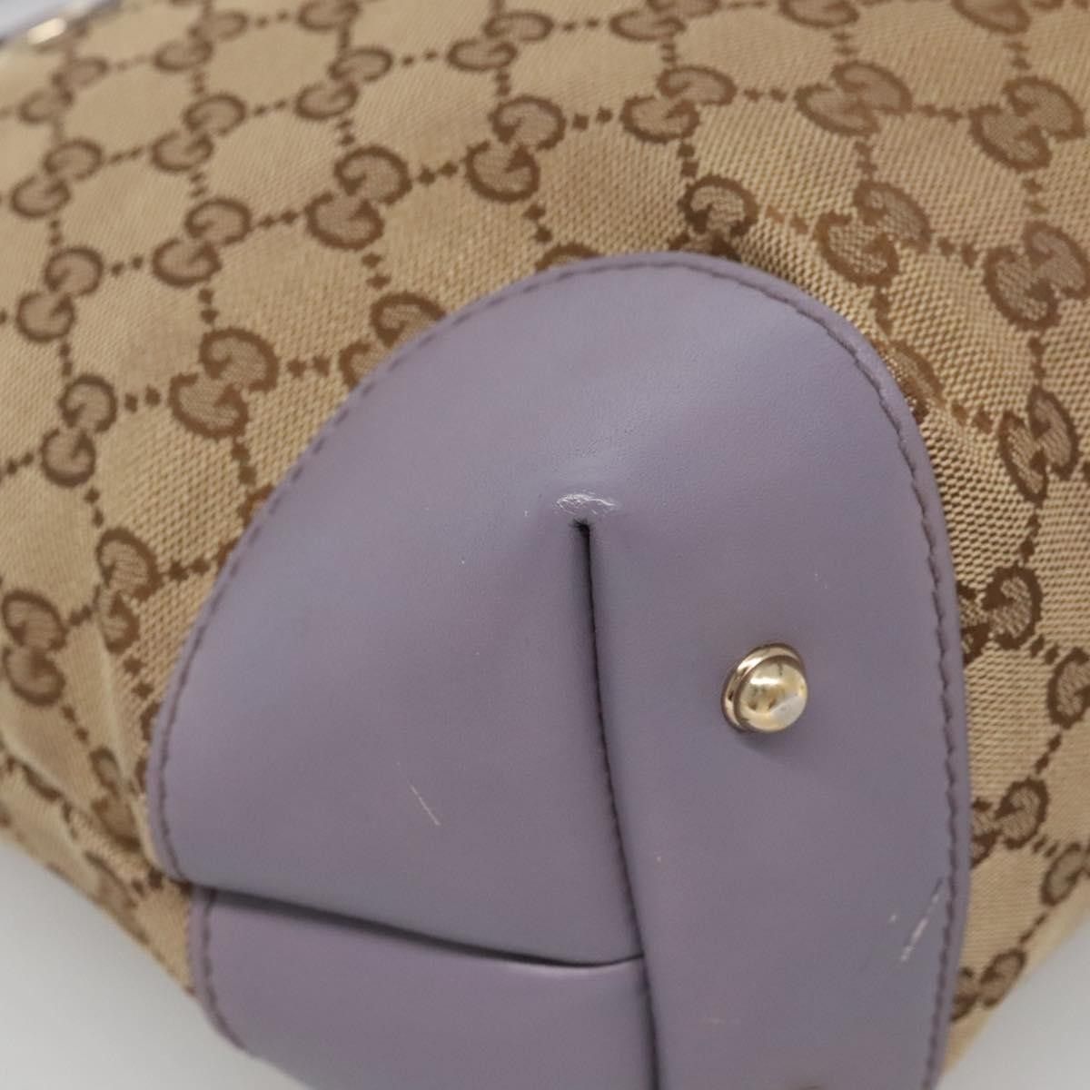 Gucci Gucci Convertible Belted Tote GG Canvas with Leather Size ONE SIZE - 12 Thumbnail