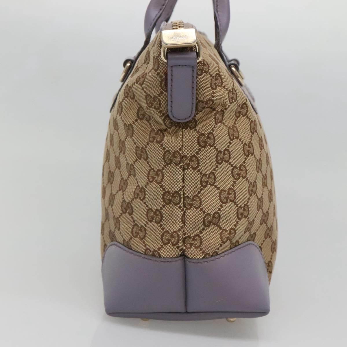 Gucci Gucci Convertible Belted Tote GG Canvas with Leather Size ONE SIZE - 4 Thumbnail