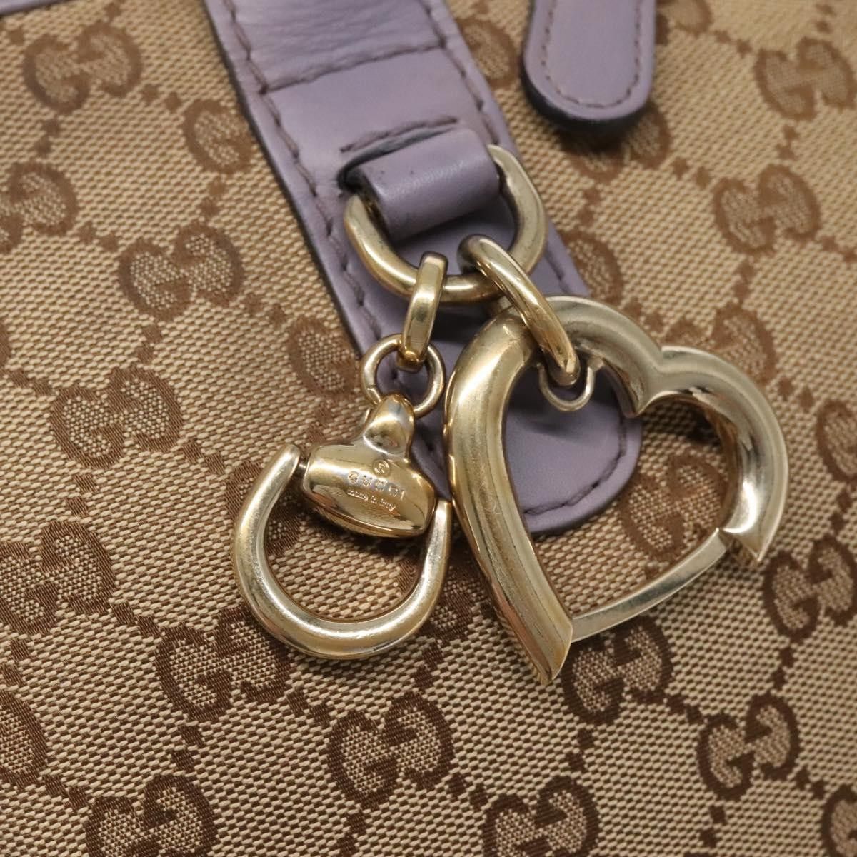 Gucci Gucci Convertible Belted Tote GG Canvas with Leather Size ONE SIZE - 14 Thumbnail