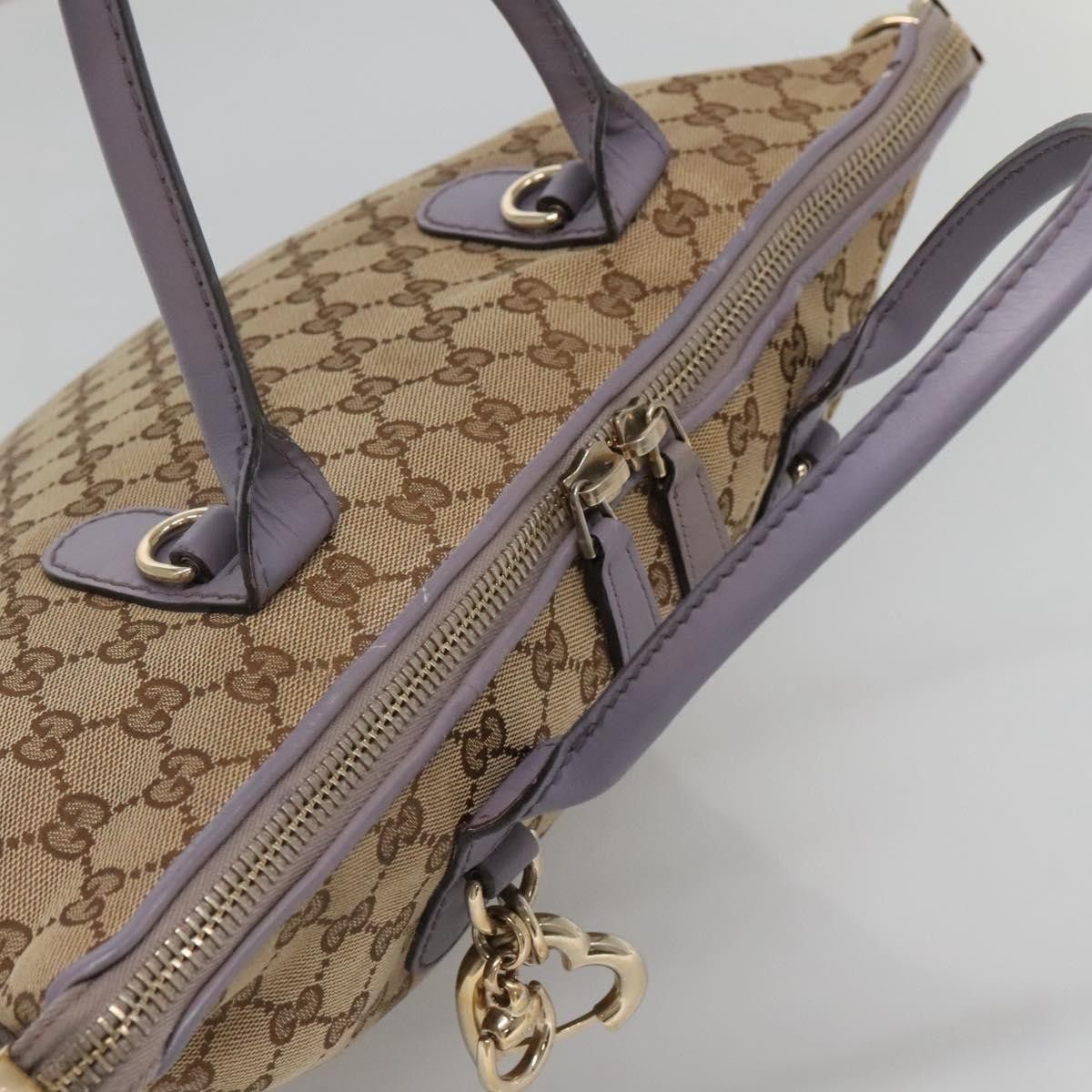 Gucci Gucci Convertible Belted Tote GG Canvas with Leather Size ONE SIZE - 18 Thumbnail