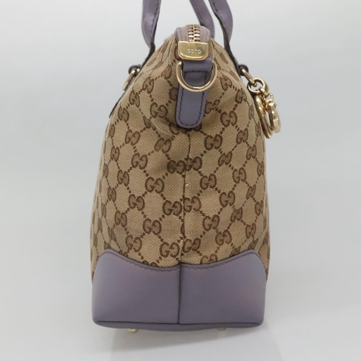 Gucci Gucci Convertible Belted Tote GG Canvas with Leather Size ONE SIZE - 3 Thumbnail