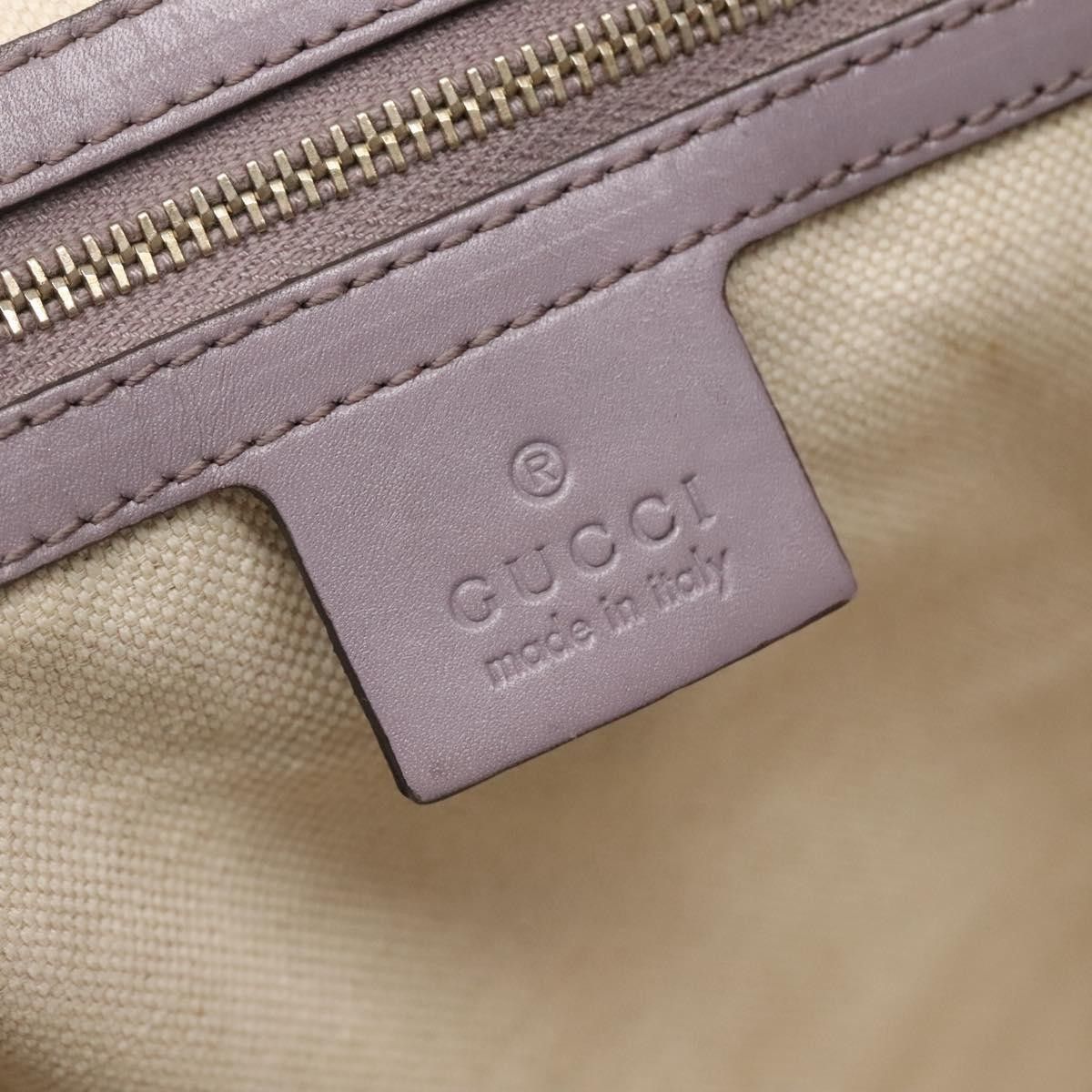 Gucci Gucci Convertible Belted Tote GG Canvas with Leather Size ONE SIZE - 6 Thumbnail
