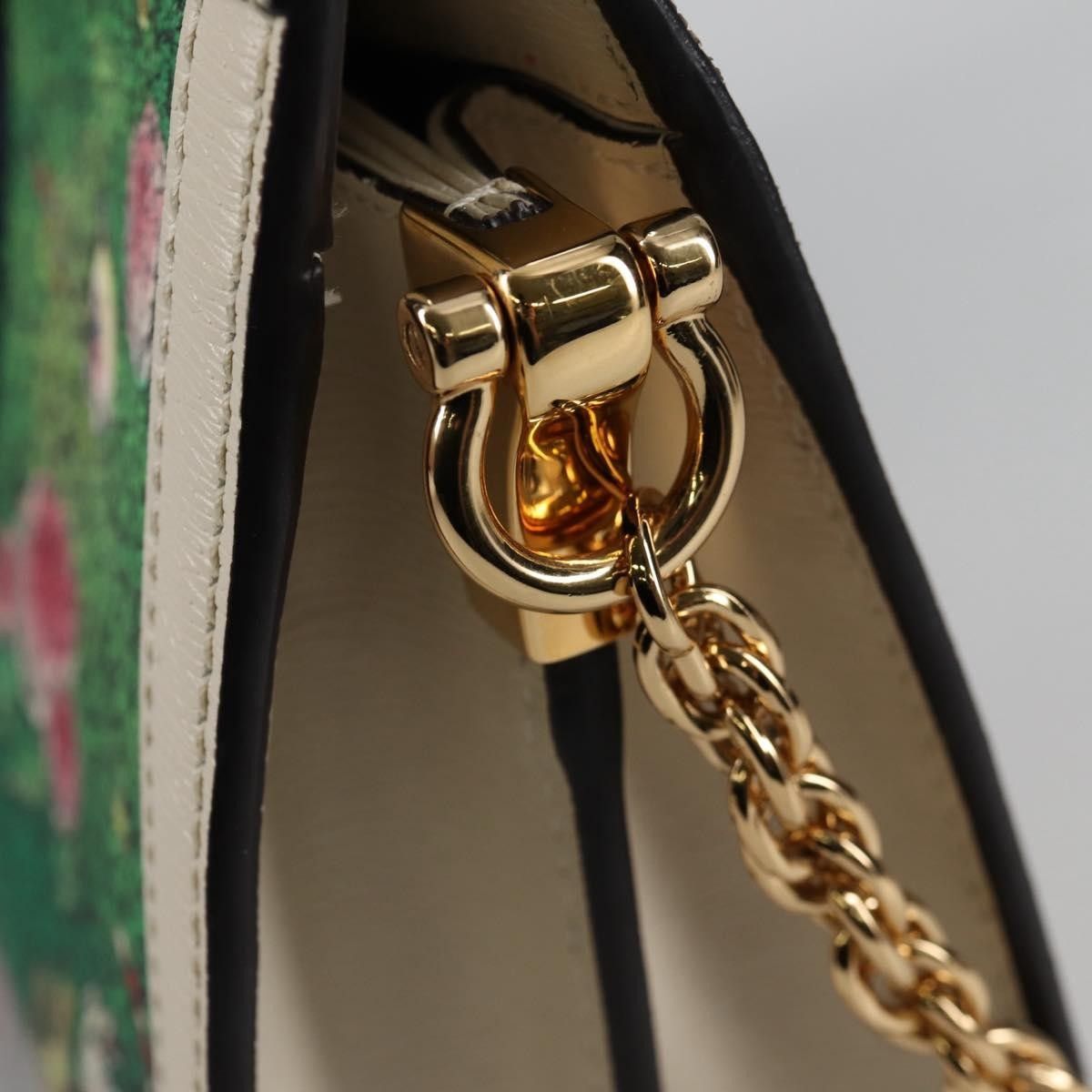 Gucci Gucci Ophidia Chain Shoulder Bag Flora GG Coated Canvas Size ONE SIZE - 14 Thumbnail