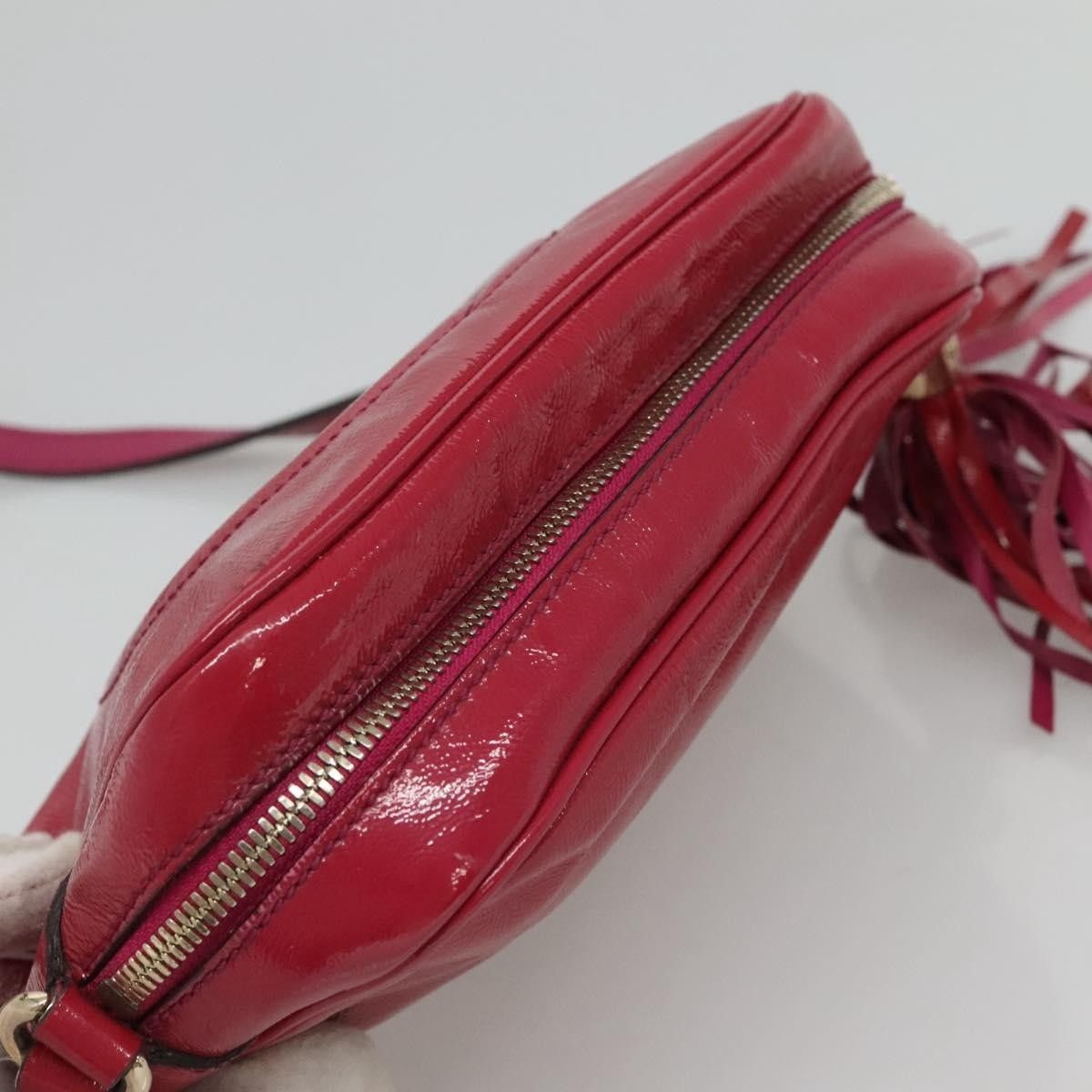 Gucci Gucci Soho Disco Crossbody Bag Patent Size ONE SIZE - 17 Thumbnail