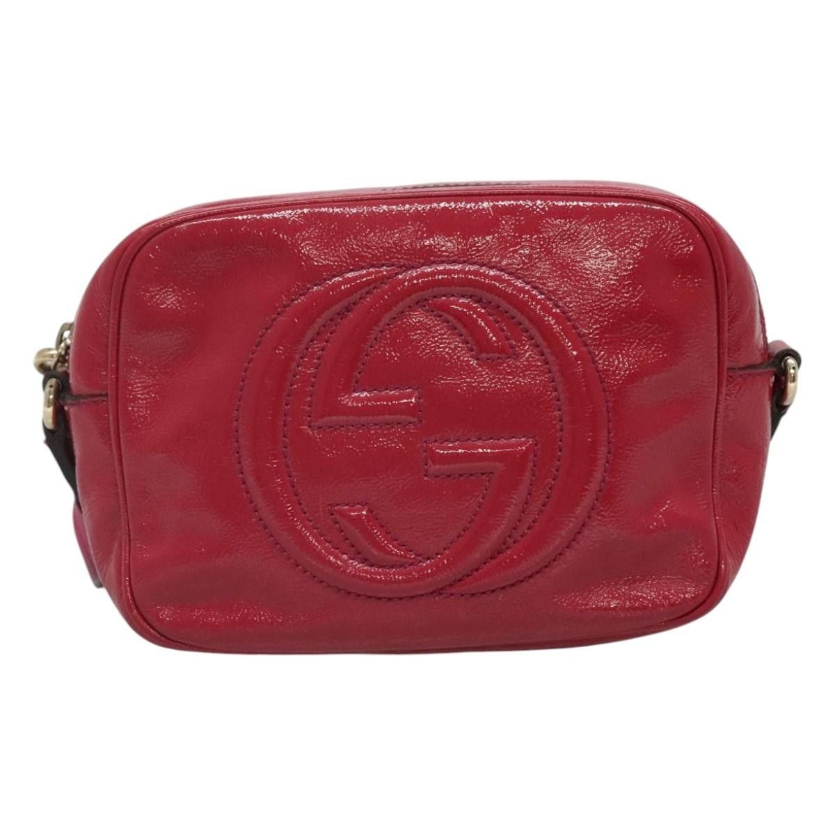 Gucci Gucci Soho Disco Crossbody Bag Patent Size ONE SIZE - 16 Thumbnail