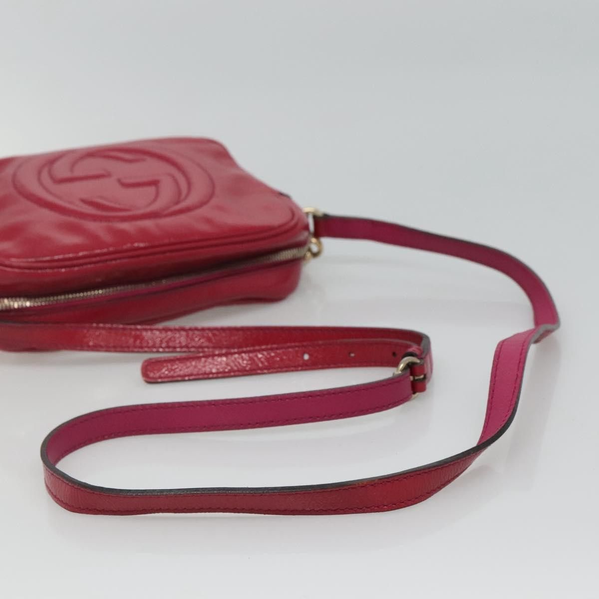Gucci Gucci Soho Disco Crossbody Bag Patent Size ONE SIZE - 8 Thumbnail